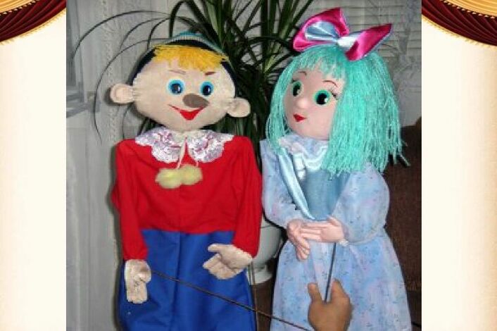 Куклы из кукольного театра